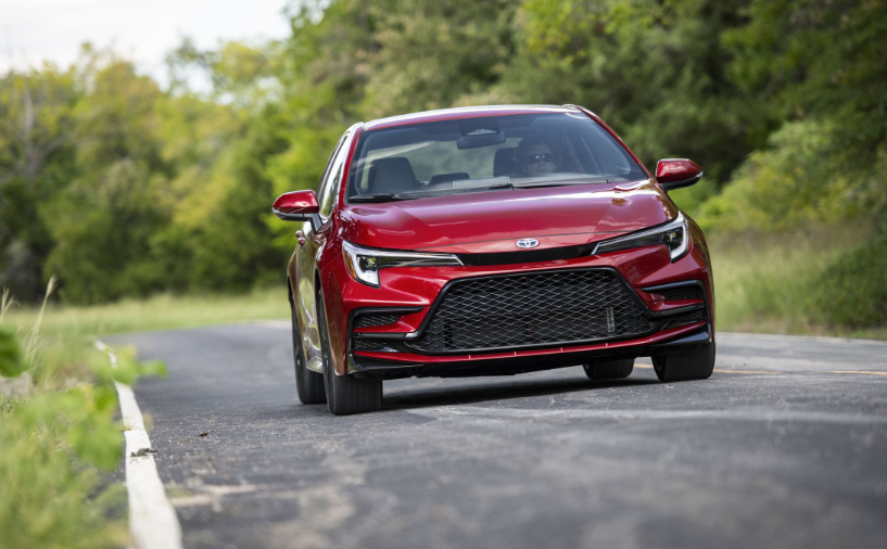 Fuel Economy Of 2025 Toyota Corolla Hybrid Linea Petunia